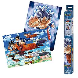 Dragon Ball Super Set de 2 Pósters Goku y amigos 52 x 35 cm